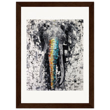 Load image into Gallery viewer, Colorful Trunk Wooden Framed Print