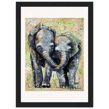 Load image into Gallery viewer, Lucky Love Print Wooden Framed