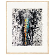 Load image into Gallery viewer, Colorful Trunk Wooden Framed Print