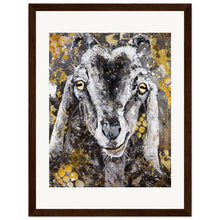 Load image into Gallery viewer, Crazy Eyes Wooden Framed Print
