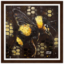 Load image into Gallery viewer, Out After Dark Wooden Framed Print