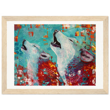 Load image into Gallery viewer, Can You Hear Me Now Wooden Framed Print