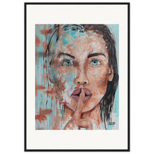 Load image into Gallery viewer, Work In Progress Print Wooden Framed