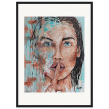 Load image into Gallery viewer, Work In Progress Print Wooden Framed