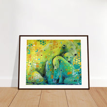 Load image into Gallery viewer, I Love you Print Wooden Framed