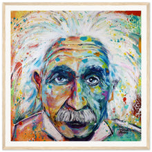 Load image into Gallery viewer, Albert 3.0 Wooden Framed Print