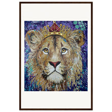Load image into Gallery viewer, Princess of the Pride Prin Wooden Framed