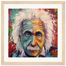 Load image into Gallery viewer, Albert 4.0 Wooden Framed Print