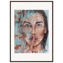 Load image into Gallery viewer, Work In Progress Print Wooden Framed