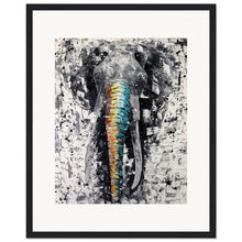 Load image into Gallery viewer, Colorful Trunk Wooden Framed Print