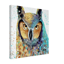 Load image into Gallery viewer, A Wise Owl Listens First Canvas Print