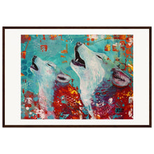 Load image into Gallery viewer, Can You Hear Me Now Wooden Framed Print