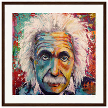Load image into Gallery viewer, Albert 4.0 Wooden Framed Print
