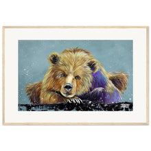 Load image into Gallery viewer, Taking A Break Print Wooden Framed