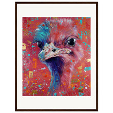 Load image into Gallery viewer, Double Bubble Print Wooden Framed