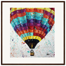 Load image into Gallery viewer, Going Up Print Wooden Framed
