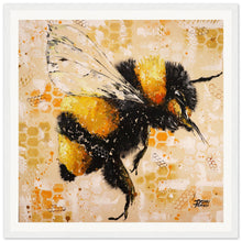 Load image into Gallery viewer, Buzz To The Right Wooden Framed Print