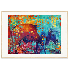 Load image into Gallery viewer, Bye-Son Print Wooden Framed