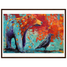 Load image into Gallery viewer, Walk In The Woods Wooden Framed Print