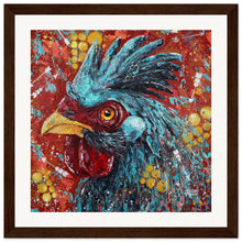 Load image into Gallery viewer, Little Pecker Wooden Framed