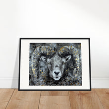 Load image into Gallery viewer, There Is Gold On Them Hills Print Wooden Framed