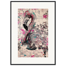 Load image into Gallery viewer, Flamingo Wooden Framed Print