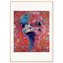Load image into Gallery viewer, Double Bubble Print Wooden Framed