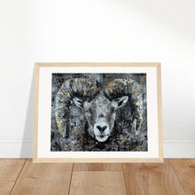 Load image into Gallery viewer, There Is Gold On Them Hills Print Wooden Framed