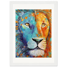 Load image into Gallery viewer, Lionheart Wooden Framed Print