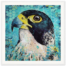 Load image into Gallery viewer, Falcon Wooden Framed Print