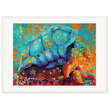 Load image into Gallery viewer, Slow Poke Print Wooden Framed