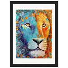 Load image into Gallery viewer, Lionheart Wooden Framed Print