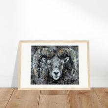 Load image into Gallery viewer, There Is Gold On Them Hills Print Wooden Framed