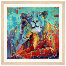Load image into Gallery viewer, Wild Love Wooden Framed Print