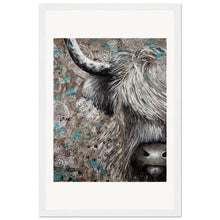 Load image into Gallery viewer, Hair In My Eyes Print Wooden Framed