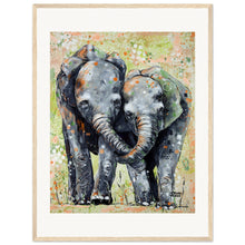 Load image into Gallery viewer, Lucky Love Print Wooden Framed