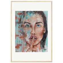 Load image into Gallery viewer, Work In Progress Print Wooden Framed