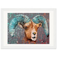 Load image into Gallery viewer, Bighorn Wooden Framed Print