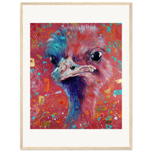 Load image into Gallery viewer, Double Bubble Print Wooden Framed