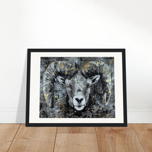 Load image into Gallery viewer, There Is Gold On Them Hills Print Wooden Framed