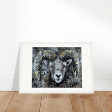 Load image into Gallery viewer, There Is Gold On Them Hills Print Wooden Framed