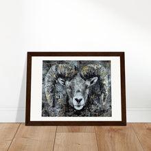 Load image into Gallery viewer, There Is Gold On Them Hills Print Wooden Framed