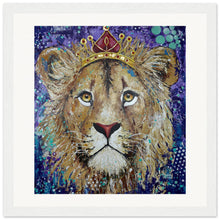 Load image into Gallery viewer, Princess of the Pride Prin Wooden Framed