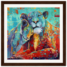 Load image into Gallery viewer, Wild Love Wooden Framed Print
