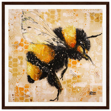 Load image into Gallery viewer, Buzz To The Right Wooden Framed Print
