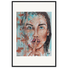 Load image into Gallery viewer, Work In Progress Print Wooden Framed