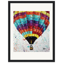 Load image into Gallery viewer, Going Up Print Wooden Framed