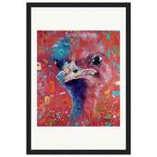 Load image into Gallery viewer, Double Bubble Print Wooden Framed
