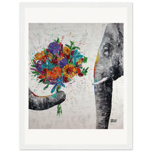 Load image into Gallery viewer, Dont Eat My Flowers Again Wooden Framed Print