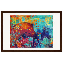 Load image into Gallery viewer, Bye-Son Print Wooden Framed